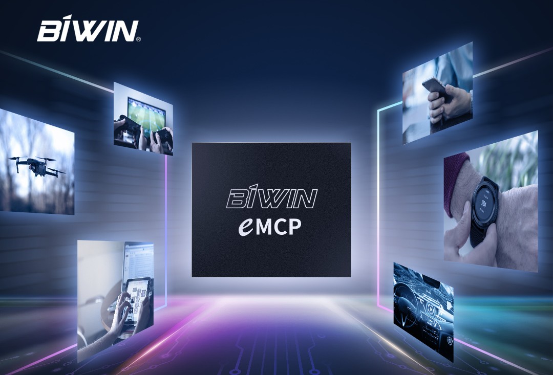 BIWIN Provides High-efficient eMCP and ePOP Storage Solutions
